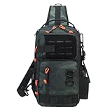 Rucksack für Ausrüstung, robuster Jagdrucksack | für Sommersport Kajak Reisen Wandern Angeln Barsch Welse Camping, grün, Fare riferimento alla descrizione, Siehe Beschreibung