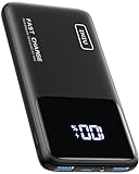 INIU Power Bank, Slimmest Fast Charging Powerbank klein Aber Stark 10000mAh USB C Input&Output, PD3.0 QC4.0 Externe Handyakkus 22.5W, kompatibel mit iPhone 15 14 13 12 Pro Max Samsung S21 iPad