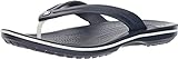Crocs Crocband Flip-Sandalen – Unisex Flip-Sandalen für Erwachsene – Wasserdichte, schnell trocknende Flip-Flops – Navy – Größe 39-40