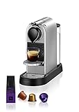 Krups Nespresso XN741B Kaffeemaschine | Freistehende Espressomaschine | Automatische Abschaltung | 1 Liter Wassertank | 1260 Watt | Silber