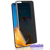 Zerrshoo Schutzfolie für Huawei P40 Pro Sichtschut, Huawei P40 Pro Schutzfolie [ ist nicht gehärtetes Glas ] 1 Stück. Anti-Spy Privatsphäre Weich TPU Folie für Huawei P40 Pro Displayschutz Privacy