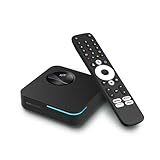 Streaming Box GX1 4K HDR10+ Smart Google TV Player | AI-Features | 4GB RAM | WiFi 6 LAN USB | Unterstützt Netflix, Apple TV+, Disney+