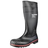 Dunlop Protective Footwear Acifort Heavy Duty full safety Unisex-Erwachsene Gummistiefel, Schwarz, 49/50 EU