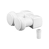 Goobay Monoblock Single LNB (40mm Feed, HDTV, DVB-S/-S2, 0,2dB) weiß