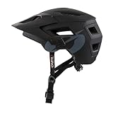 O'NEAL | Mountainbike-Helm | Enduro All-Mountain | Belüftungsöffnungen zur Kühlung, Polster waschbar, Robustes ABS | Helmet Defender Solid | Erwachsene | Schwarz | Größe L/XL