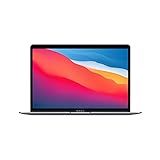 2020 Apple MacBook Air mit Apple M1 Chip (13-zoll, 8GB RAM, 128GB SSD Kapazität) (QWERTY English) Space Grau (Generalüberholt)