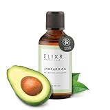 ELIXR - BIO Avocadoöl kaltgpresst - 100% Avocado Öl zur Kosmetischen Anwendung - avocado Oil - 100ml