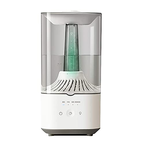 WEDF 4L Cool Mist Luftbefeuchter, 35 dB Superleise Desinfektionssprays Vaporizer für Schlafhusten, Aroma Diffusor mit 20 Arbeitsstunden, Abschaltautomatik, Ultraschall Luftbefeuchter für Baby-Weiß