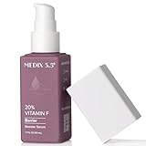 MEDIX 20% Vitamin F Booster | Concentrated Vitamin F Oil + Vitamin E Anti Aging Enhancing Drops To Help Protect Skin Barrier, Promote Healthy Skin, & Reduce Look Of Crepey Skin + Sagging, 1.7 Fl Oz