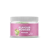 Hello Shape Flavour Powder Pistazie: Geschmackspulver fast ohne Kalorien – vegan, ballaststoffreich, mit Laktase, vielseitiges Flavour Pulver Lebensmittelaroma