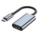 USB C zu HDMI Adapter für Monitor, 4K HDMI zu USB C Laptop Docking Stations für MacBook pro, USB Typ C zu HDMI Kabel für iPad air, USBC zu HDMI Dongle für Chromebook XPS TV ect