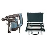 PERFO-BURINEUR MAKITA SDS-PLUS 800 W 28 MM 2,9 J - HR2811FT & D-16368 Meissel-Set SDS-PLUS