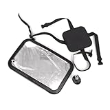 Babyauto Glashaken Clip Sicherheit Hinten Mit Breiter Kristallklarer Aussicht Bruchsicheres Glas Gerichtet