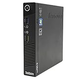 Lenovo Mini-PC ThinkCentre M93p Tiny Core i5 bis zu 3,00 GHz 8 GB RAM SSD 180 GB mit Windows 10 Pro Original NUC Desktop-PC Business Büro Schreibtisch Smartworking DAD (Generalüberholt)
