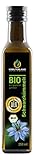 Kräuterland - Bio Schwarzkümmelöl 250ml gefiltert - 100% rein, schonend kaltgepresst, ägyptisch, nigella sativa, vegan - Frischegarantie: täglich mühlenfrisch direkt vom Hersteller
