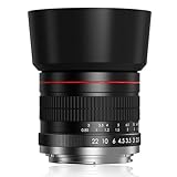 Kamera-EF-Objektiv für Canon – 85mm f1.8 Medium Teleobjektive Manuelles Porträtobjektiv für Canon EOS Rebel T8i T7i T7 T6 T6s T6i T3i T2i SL3 SL2 90D 80D 77D 4000D,1DX 5D 6D Mark II/III/IV etc