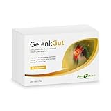 Aura Natura GelenkGut – Glucosamin & Chondroitin Gelenkkapseln angereichert mit Vitamin C und Kollagen – 60 Tabletten – 1 Monat Vorrat