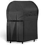 AZOMKER Grillabdeckung Wetterfest, Abdeckung Grill, Abdeckhaube Gasgrill, Grillhaube (77 * 67 * 110 cm/ 30 * 26 * 43 in)