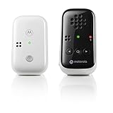 Motorola Nursery BabyPhone PIP10-230V - Tragbare Elterneinheit - 300 Meter Reichweite - Inkl. 2 Netzteile - Kunststoff - Weiß