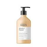 L'Oréal Professionnel Reparierendes Haarshampoo für strapaziertes und trockenes Haar, Mit Quinoa, Serie Expert, Absolut Repair Shampoo, 500 ml