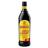 Kahlúa Coffee-Likör – Aromatischer Kaffee Likör mit Noten von Karamell und Vanille – Ideal pur, in Kaffeeheißgetränken oder Cocktails wie White Russian – 1 x 0,7 l