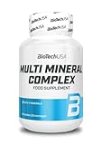 BioTechUSA Multi Mineral Complex | Unterstützung der Knochengesundheit | Muskelfunktion | Stoffwechsel | 11 Schlüsselmineralien | 100 Tabletten