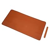 DIYEAH Mauspad aus Leder große Mauspads großes Gaming-Pad Schreibtischschutz Desktop-Mauspad süße Pads tischunterlage Desk mat großes Mauspad Multifunktions-Laptop-Mauspad Samt Brown