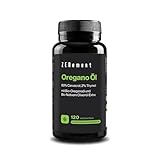 Oregano Bio-Öl, Standardisiert auf 80 % Carvacrol und 2 % Thymol – Mit Bio-Olivenöl Extra Vergine für eine Bessere Aufnahme – 120 Weichkapseln – Zenement