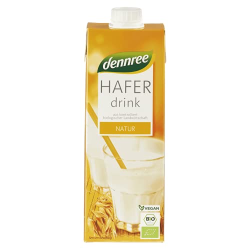 Dennree Bio Hafer Drink Natur 10er Pack (10 x 1 L)