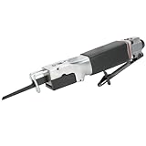 Luqeeg Pneumatische Luft, die die Säge, die Luftantriebssäge, die Zinklegierung mit Sicherheitsauslöser, Nicht -Slip -Gummi Grip Zum Schneiden von Aluminium, Kunststoff, Glasfaser und Metallplatten