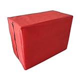 IWH PLUS Lagerungswürfel Stufenlagerungswürfel Bandscheibenwürfel Stufenlagerung Sitzwürfel 55x40 Rot