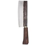 AUTHENTIC BLADES TAO NHA, asiatisches Küchenmesser, Klingenlänge 18 cm, Klinge aus Kohlenstoffstahl (ohne Klingenschutz)