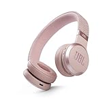 JBL Live 460NC kabelloser On-Ear Bluetooth-Kopfhörer in Rosa – Mit Noise-Cancelling und Sprachassistent – Für bis zu 50 Stunden Musikgenuss
