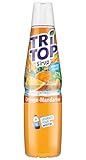 TRi TOP Orange-Mandarine | kalorienarmer Sirup für Erfrischungsgetränk, Cocktails oder Süßspeisen | wenig Zucker (1 x 600ml)