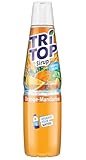 TRi TOP Orange-Mandarine | kalorienarmer Sirup für Erfrischungsgetränk, Cocktails oder Süßspeisen | wenig Zucker (1 x 600ml)