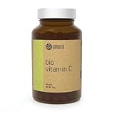 VanaVita BIO Vitamin C Kapseln - Veganes Nahrungsergänzungsmittel aus BIO Camu Camu & BIO Acerola, unterstützt Nerven- & Immunsystem, reduziert Müdigkeit, fördert Kollagenbildung, 90 kaps