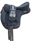 WILD RACE Freemax Sattel Baumloser Sattel/Treeless Saddle Freemax Saddle (17', (Black)