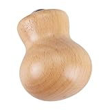 WOONEKY Jade Gesichtsroller mit Holzgriff Massagegerät zur Linderung von Augen und Gesichtsschwellungen Tragbarer Massage Roller für Entspannte Haut Verbessert Cremaufnahme Sanfte