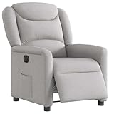 Relaxsessel Elektrisch Wolkengrau Stoff,jiangboyue-3303183