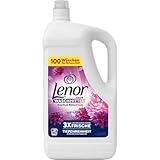 LENOR Color Flüssigwaschmittel Amethyst Blütentraum 100 Waschladungen, Tiefenreinheit auch bei Kaltwäsche & 3-mal länger anhaltende Frische