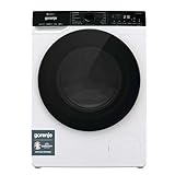 Gorenje WPNA 84 ATSWIFI3 Waschmaschine, 8 kg, WiFi, EEK A, Made in Europe, Inverter PowerDrive Motor, 1400 U/min, 15 Programme, AquaStop, SteamTech, Schnellprogramm, weiß