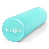 Yes4All Faszienrolle für Rücken, Wirbelsäule, Beine, Arme 30/45/60/90 cm - Mittel-Harte Foam Roller, Schaumstoffrolle für Yoga, Pilates, Dehnung & Fitness