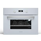 Klarstein SpaceSmart Einbaubackofen - 41 L, 8 Funktionen, Dampfreinigung, Doppelt Verglaste Tür, Digitaler Timer, Energieklasse A, Einbau-Backofen Ohne Kochfeld, Kompaktes Design
