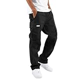 Generisch Schnittschutzhose Herren, Arbeitshosen Mann Stretch AußEnarbeiten Lang Trekkinghose - Baumwolle Atmungsaktiv Arbeitskleidung Jagdhose Casual wasserdichte Outdoor Wanderhose Cargohose