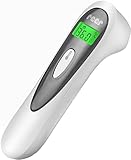 Reer Colour SoftTemp 3in1 Infrarot-Fieberthermometer fürs Baby mit optischem Fieber-Warner weiß