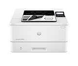 HP LaserJet Pro 4002dw Laserdrucker, Automatischer beidseitiger Druck, Hohe Druckgeschwindigkeit, WiFi, Hi-Speed USB, Ethernet, HP Smart App, HP Wolf Pro Security