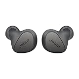 Jabra Elite 3 In Ear Bluetooth Earbuds - True Wireless Kopfhörer mit Geräuschunterdrückung und 4 integrierten Mikrofonen - klare Anrufe, kraftvoller Bass, anpassbarer Sound und Mono-Modus - Dunkelgrau