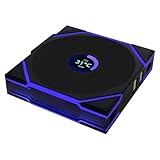 Lian Li UNI FAN TL Wireless LCD PC Lüfter 120mm RGB – Reverse Blade Gaming PC Lüfter Schwarz | PWM Lüfter - 26 ARGB LEDs - bis 1.900 U/min - Stecksystem - hoher Airflow - Vibrationsarm - Leise