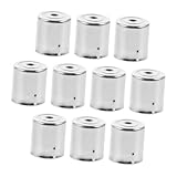 EXCEART 10 Stück Magnetron-Antennenkappe Abdeckung für Universal- Aluminium Mikrowellen -Ofen -Ersatzteile mikrowelle ersatzteile mikrowelle zubehör Ofen ersatz Eisen Hellgrau