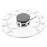 Sosoport Thermometer temperatur innen raumklima die wetterstation Innenraumtemperatur Feuchtigkeitssensor Feuchtigkeitslesegerät-Tester genaue Temperaturanzeige Temperaturmesser Plastik